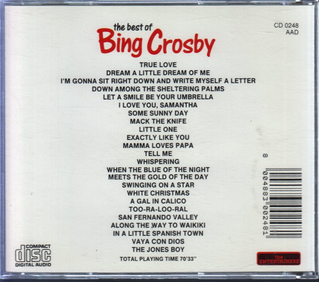Bing Crosby - Best Of Bing Crosby - Cd