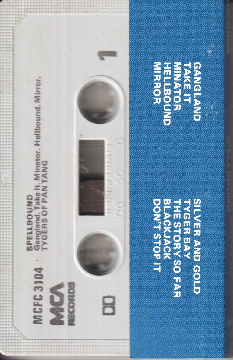 Tygers Of Pan Tang - Spellbound - Cassette