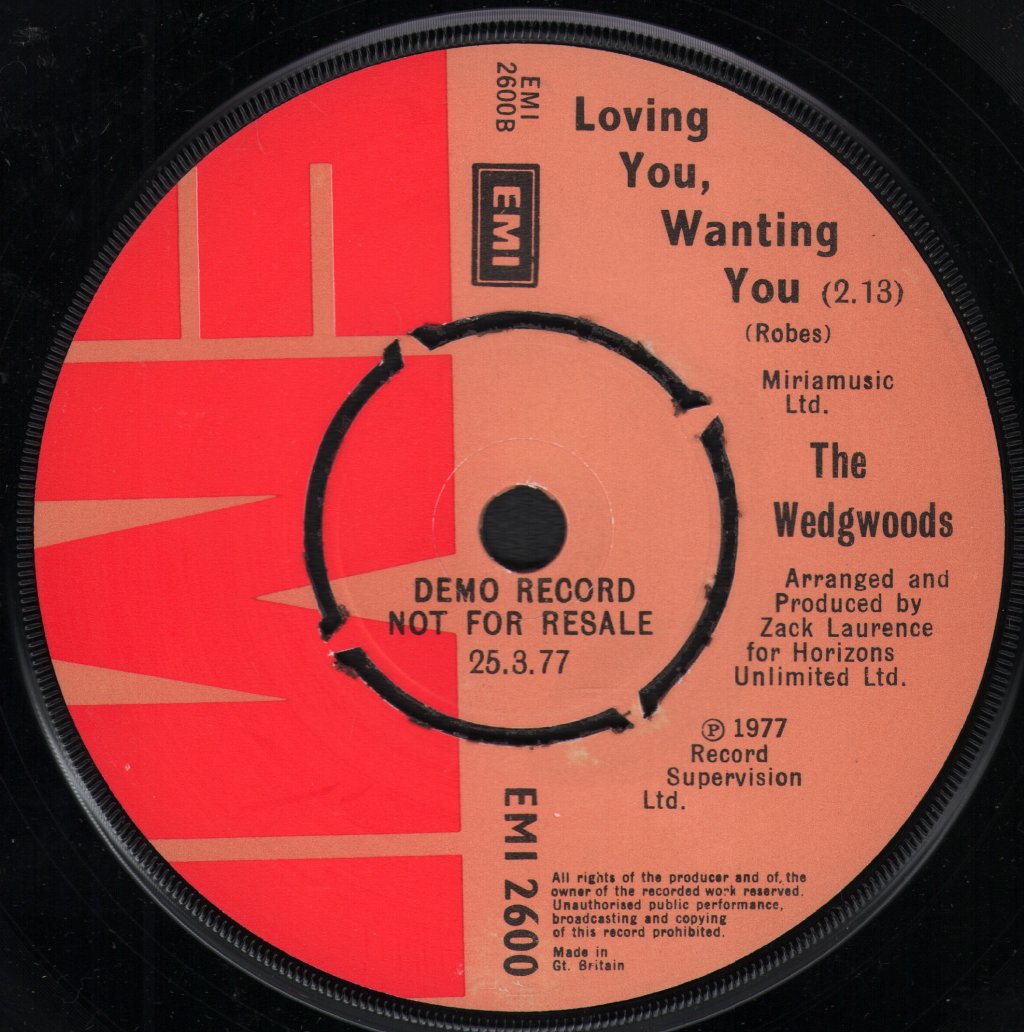 Wedgwoods - Good Good Lovin - 7 Inch
