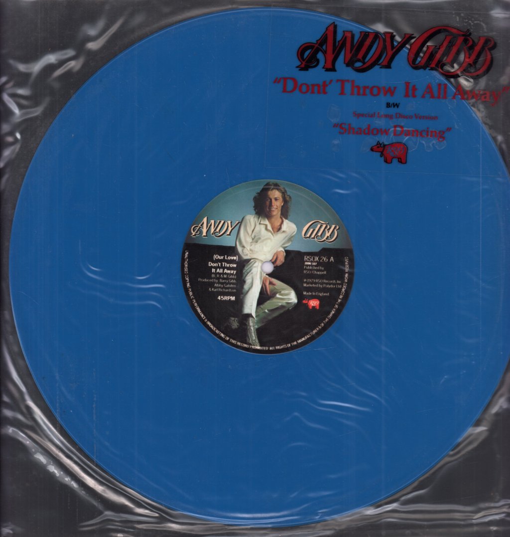 Andy Gibb - Don't Throw It All Away - 12 Inch