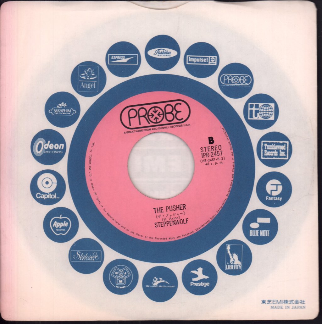 Steppenwolf - Born To Be Wild / The Pusher - 7 Inch