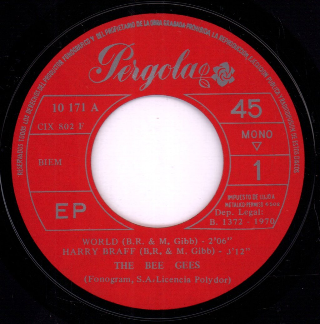 Bee Gees - world - 7 Inch