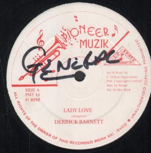 Derrick Barnett - Lady Love - 12 Inch