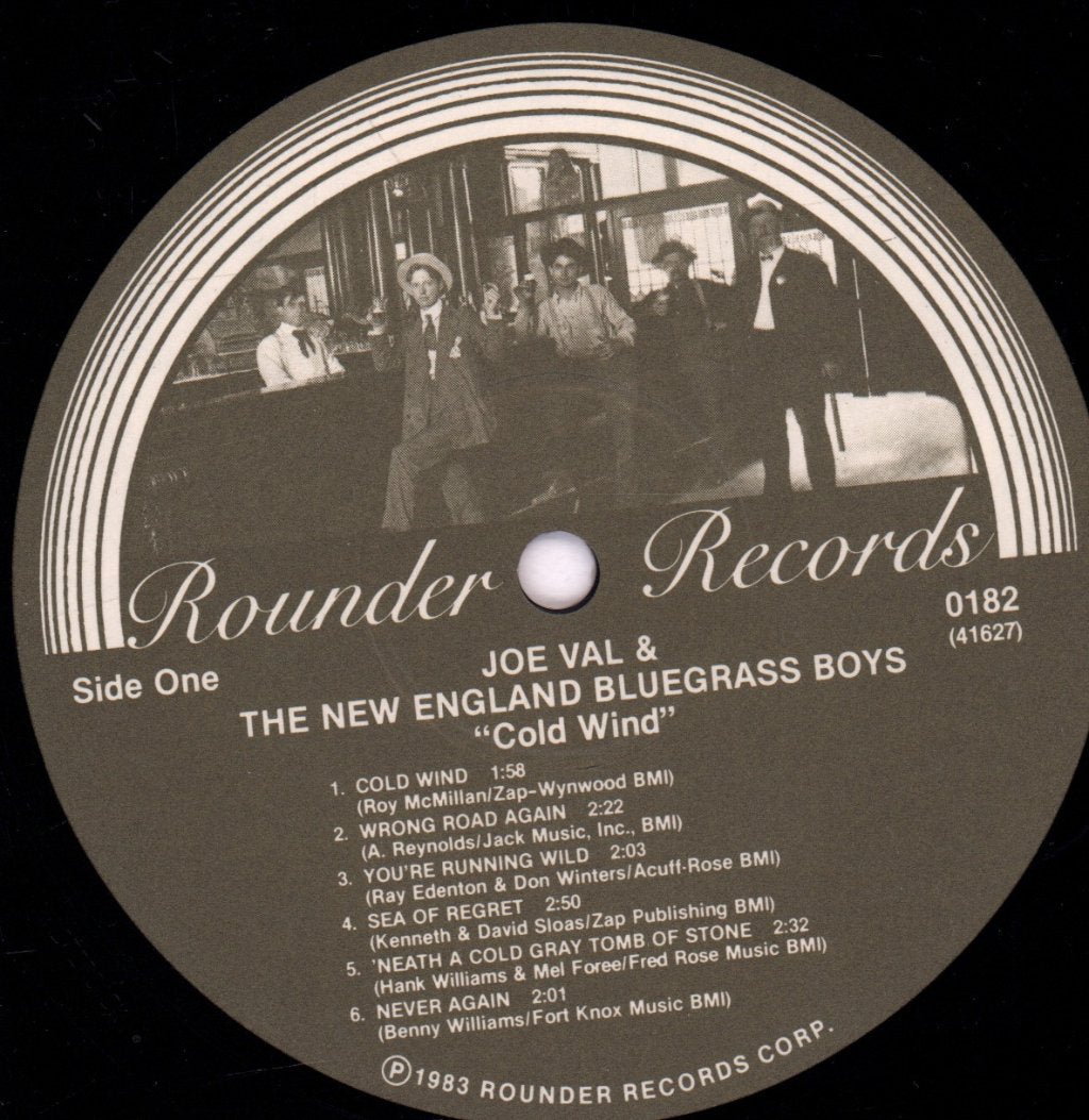 Joe Val And The New England Bluegrass Boys - Cold Wind - Lp