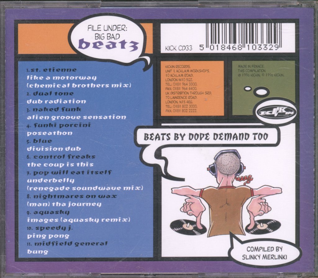 Various Artists - Beats By Dope Demand Too - Cd
