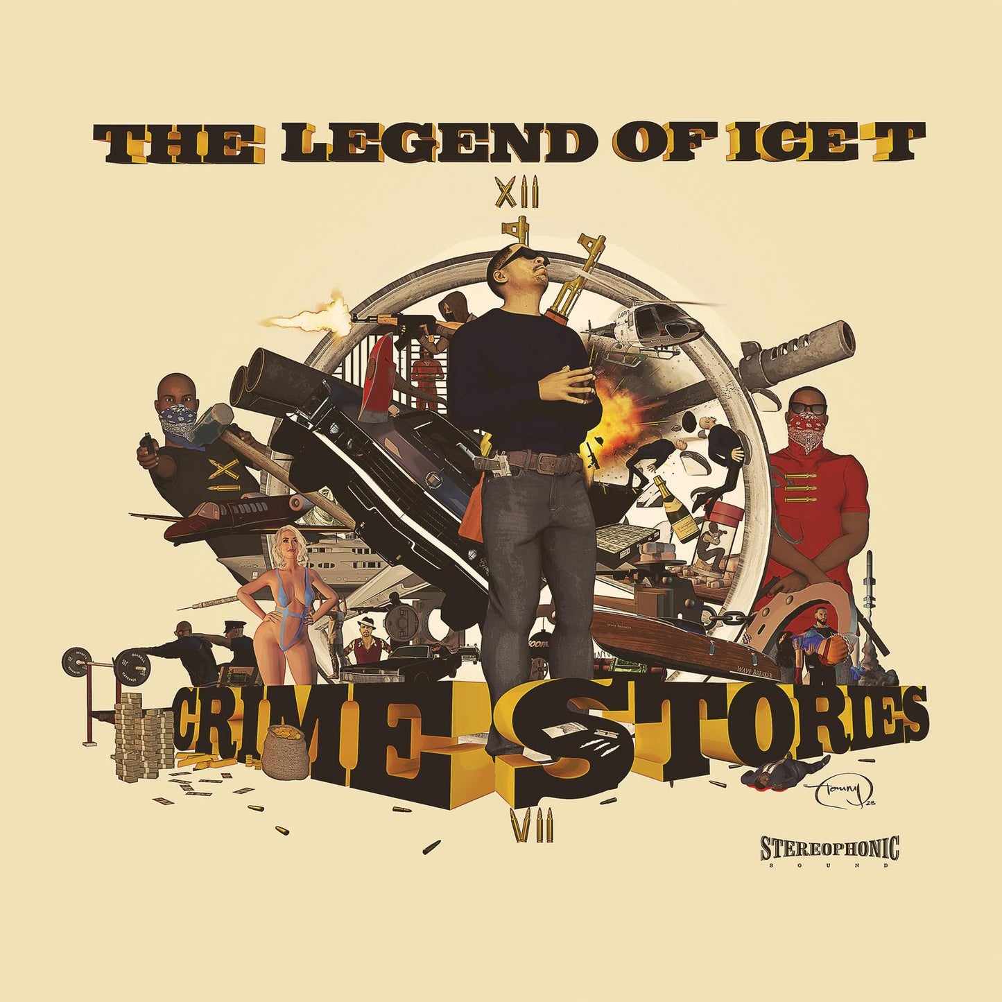 Ice-T - Legend of Ice T (Crime Stories) - Triple Lp