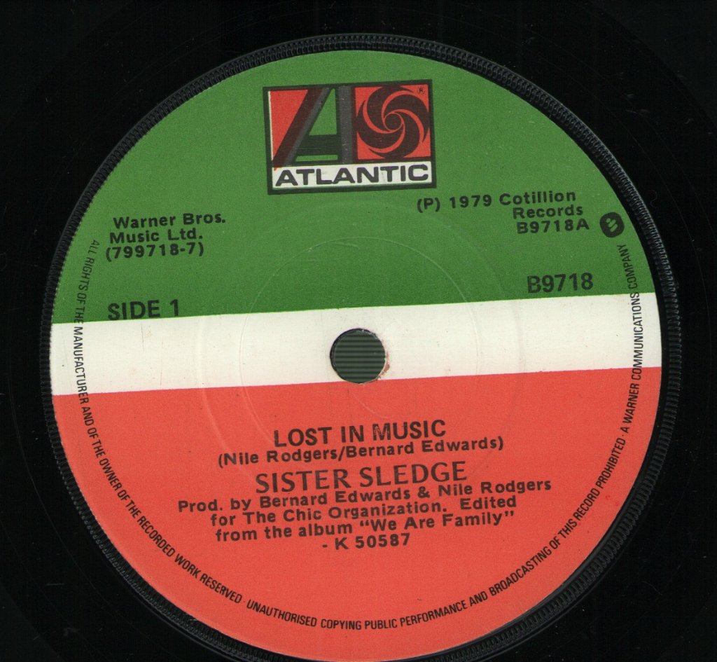 Sister Sledge - Lost In Music - 7 Inch