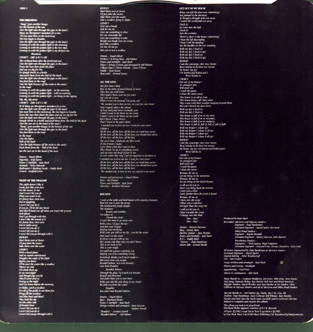 Kate Bush - Dreaming - Lp