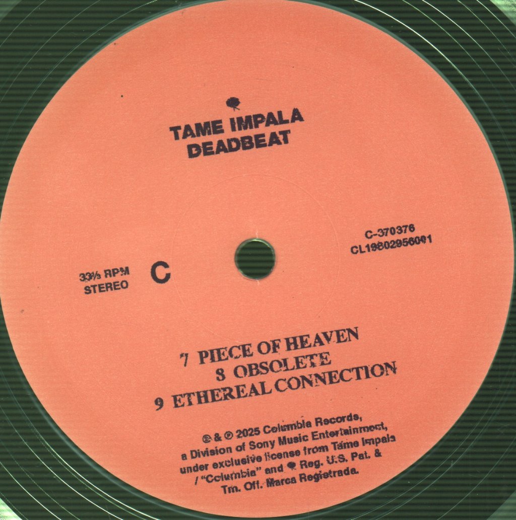 Tame Impala - Deadbeat - Double Lp