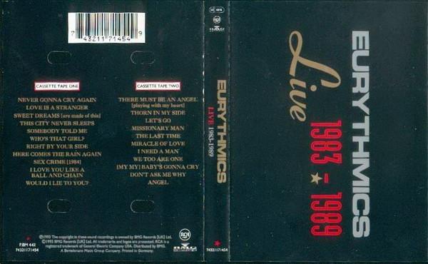 Eurythmics - Live 1983-1989 - Double Cassette