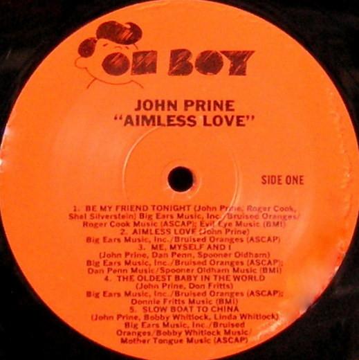John Prine - Aimless Love - Lp