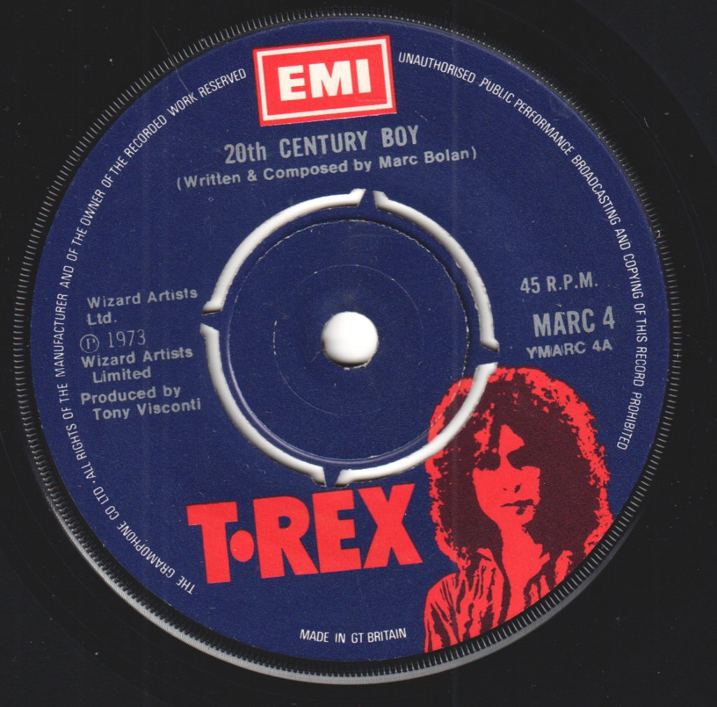 T Rex - 20th Century Boy - 7 Inch