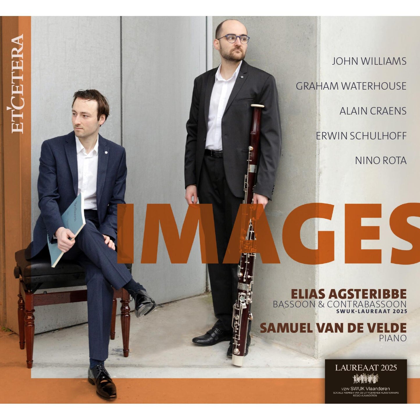 Elias Agsteribbe, Samuel van de Velde - Images - Cd