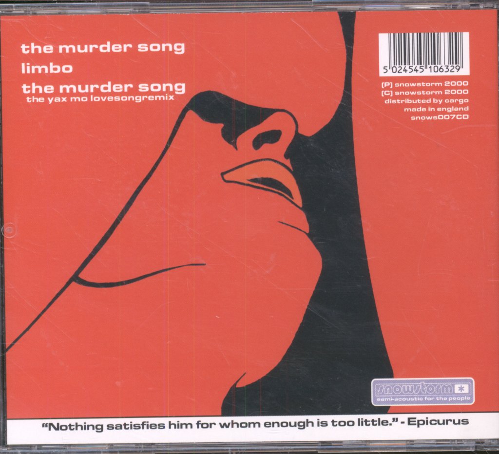 Dukes Of Hang-Gliding - Murder Song - Cd
