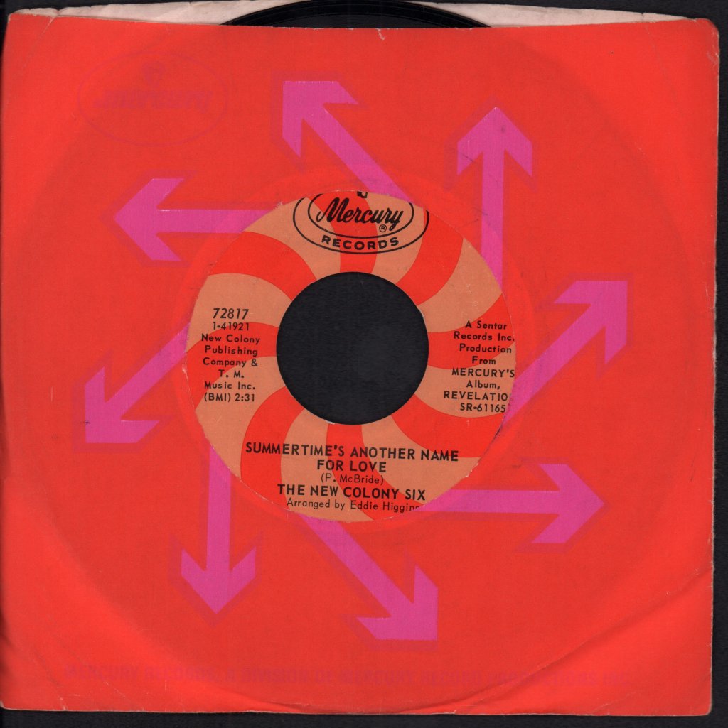 New Colony Six - Can't You See Me Cry - 7 Inch
