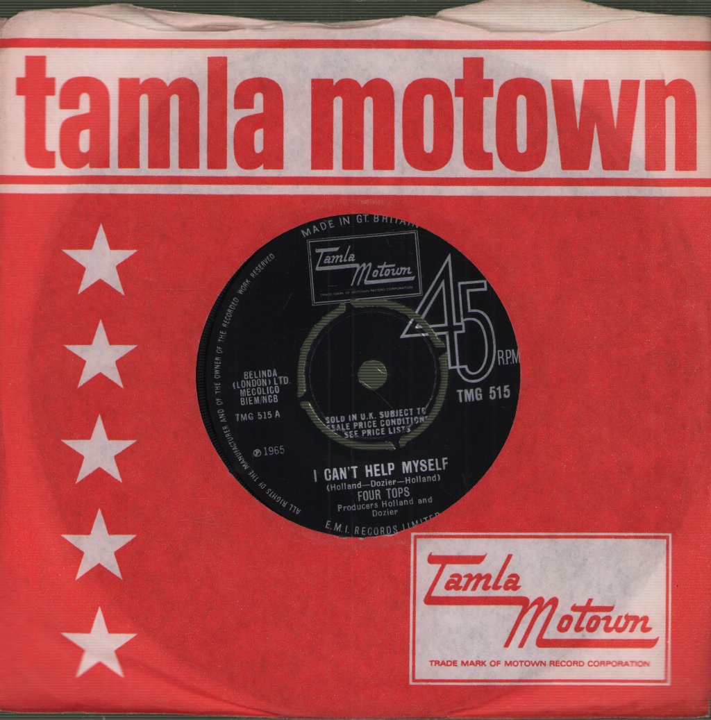 Four Tops - I Can't Help Myself - 7 Inch