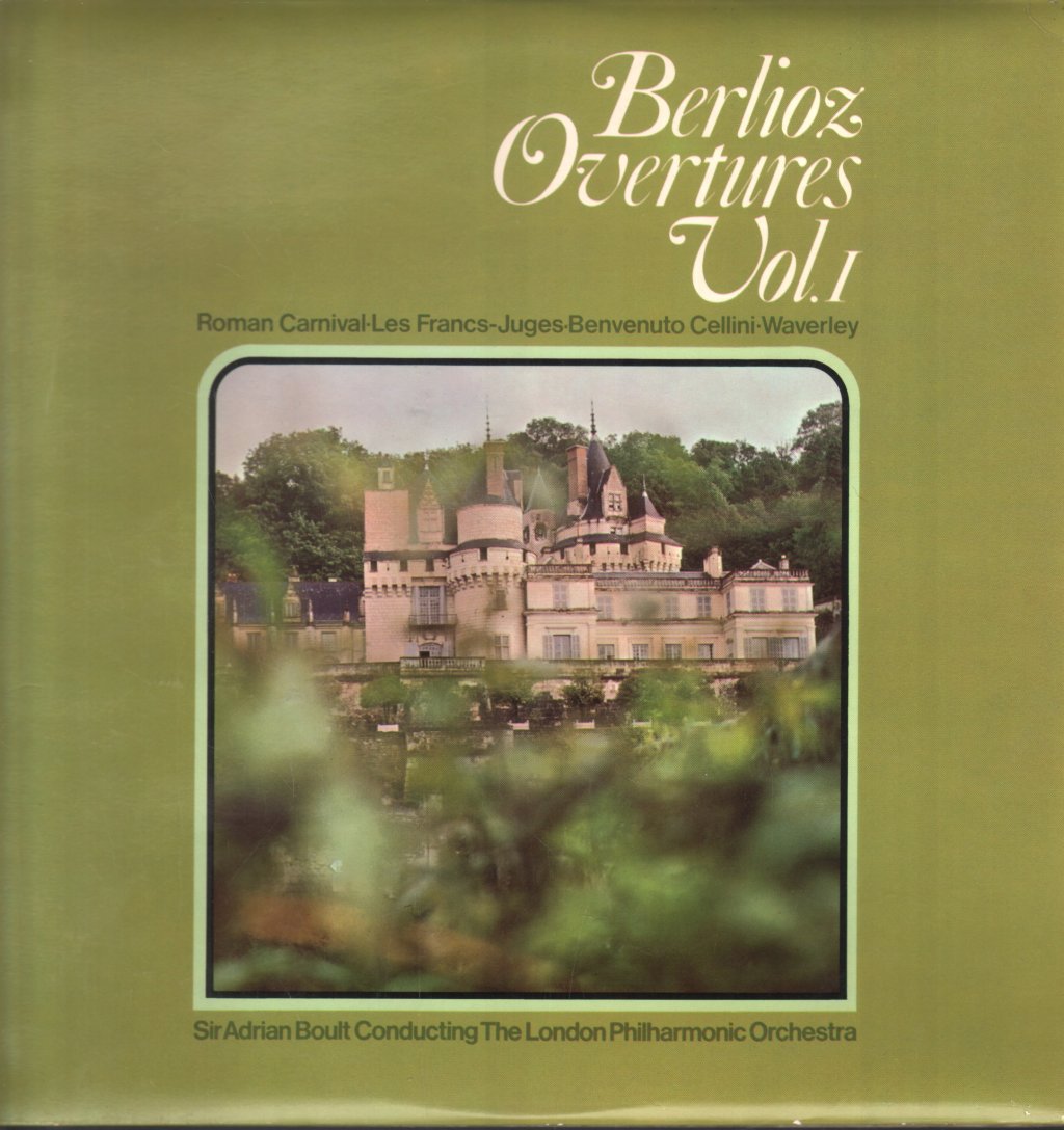 Sir Adrian Boult / London Philharmonic Orchestra - Berlioz Overtures, Vol. 1 - Lp