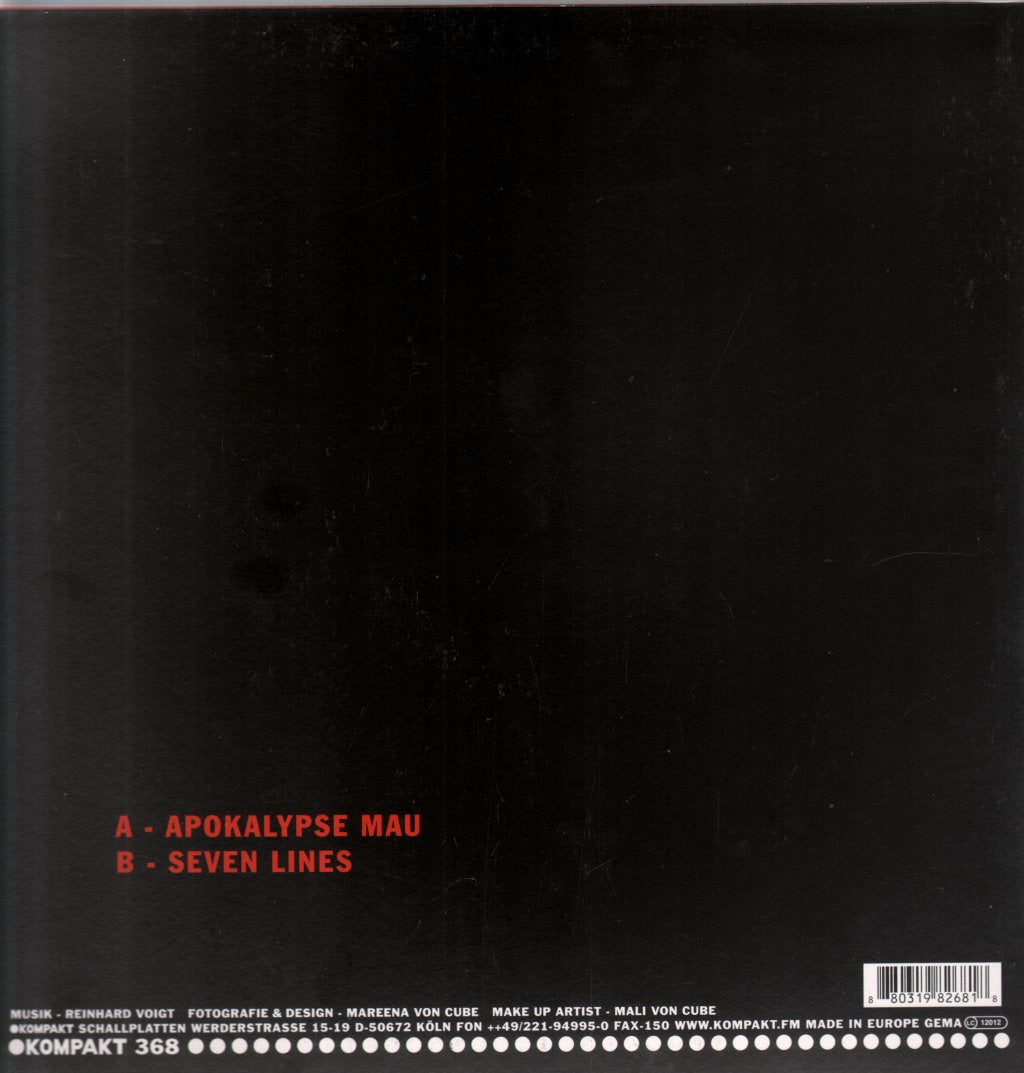 Reinhard Voigt - Apokalypse Mau - 12 Inch