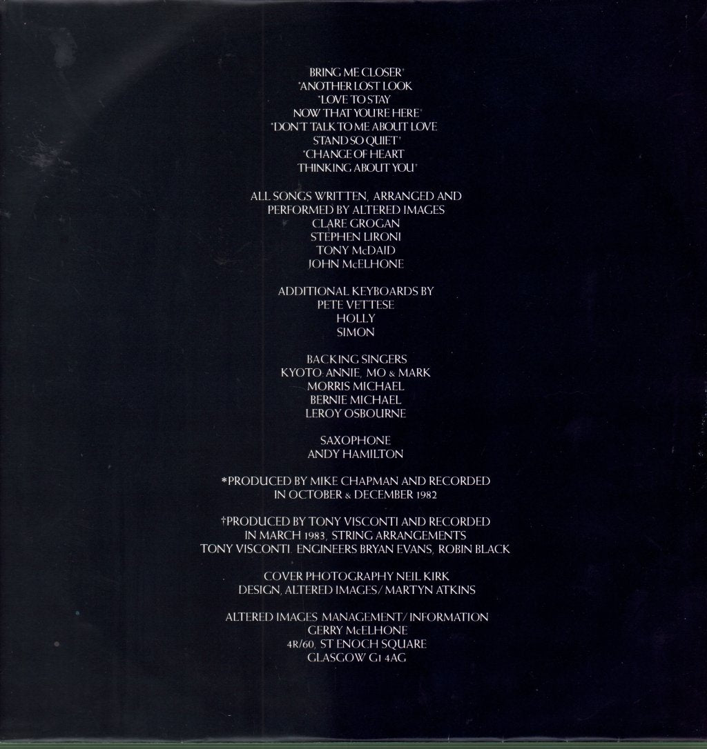 Altered Images - Bite - Lp