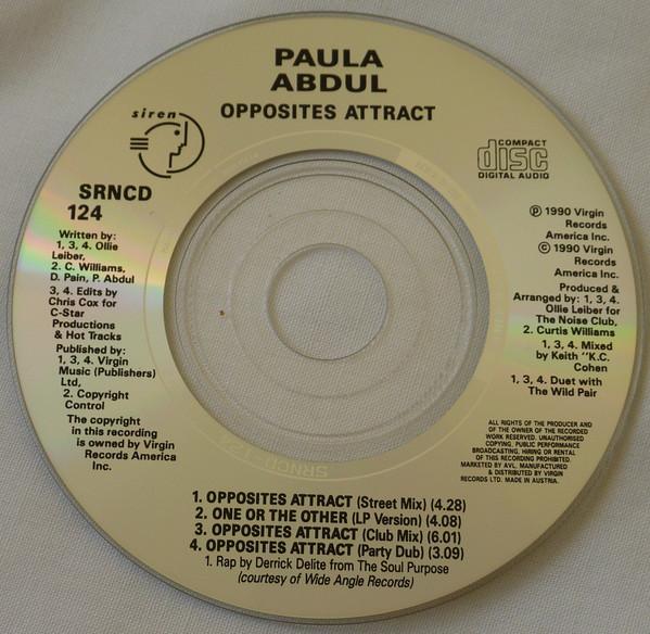 Paula Abdul - Opposites Attract - Cd