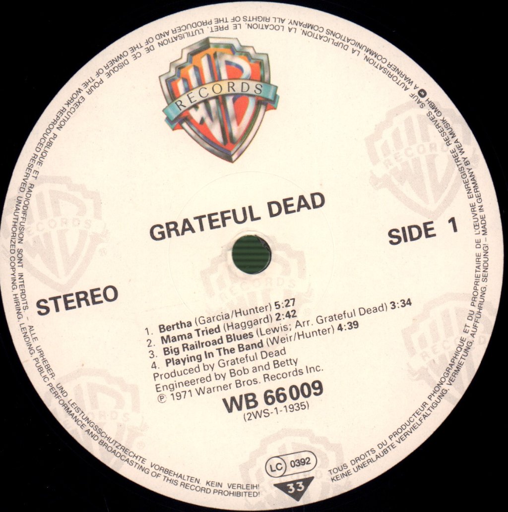 Grateful Dead - Grateful Dead - Lp