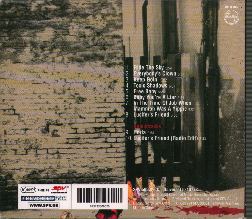 Lucifer's Friend - Lucifer's Friend - Cd