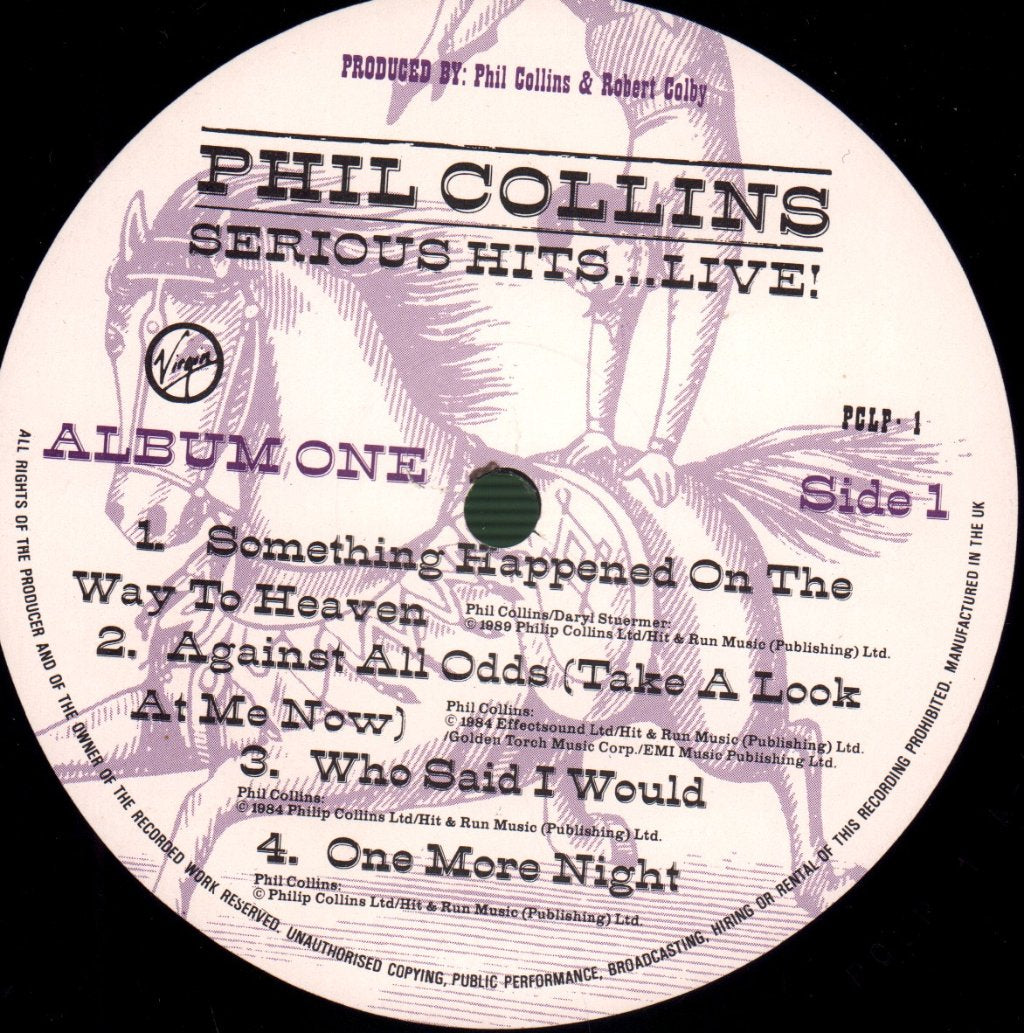 Phil Collins - Serious Hits Live - Double Lp