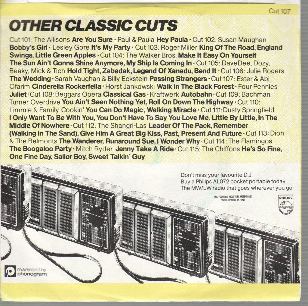 Various Artists - Classic Cuts 107 - 7 Inch