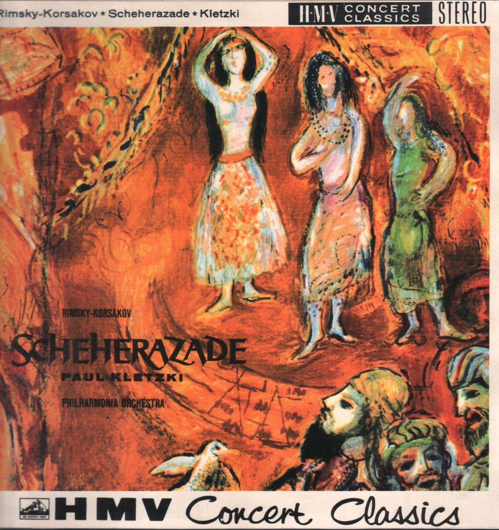 Paul Kletzki / Philharmonia Orchestra / Hugh Bean - Rimsky-Korsakov - Scheherazade - Lp