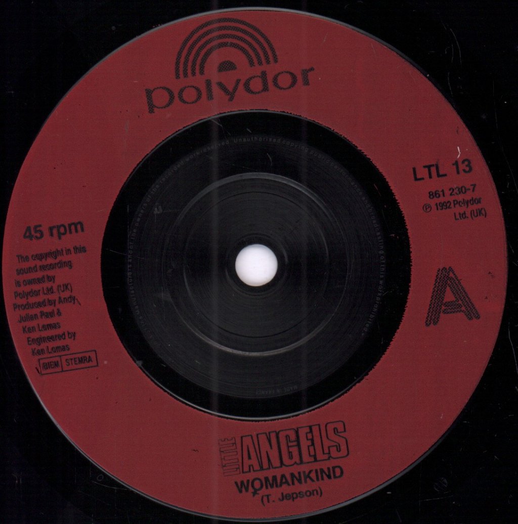 Little Angels - Womankind - 7 Inch
