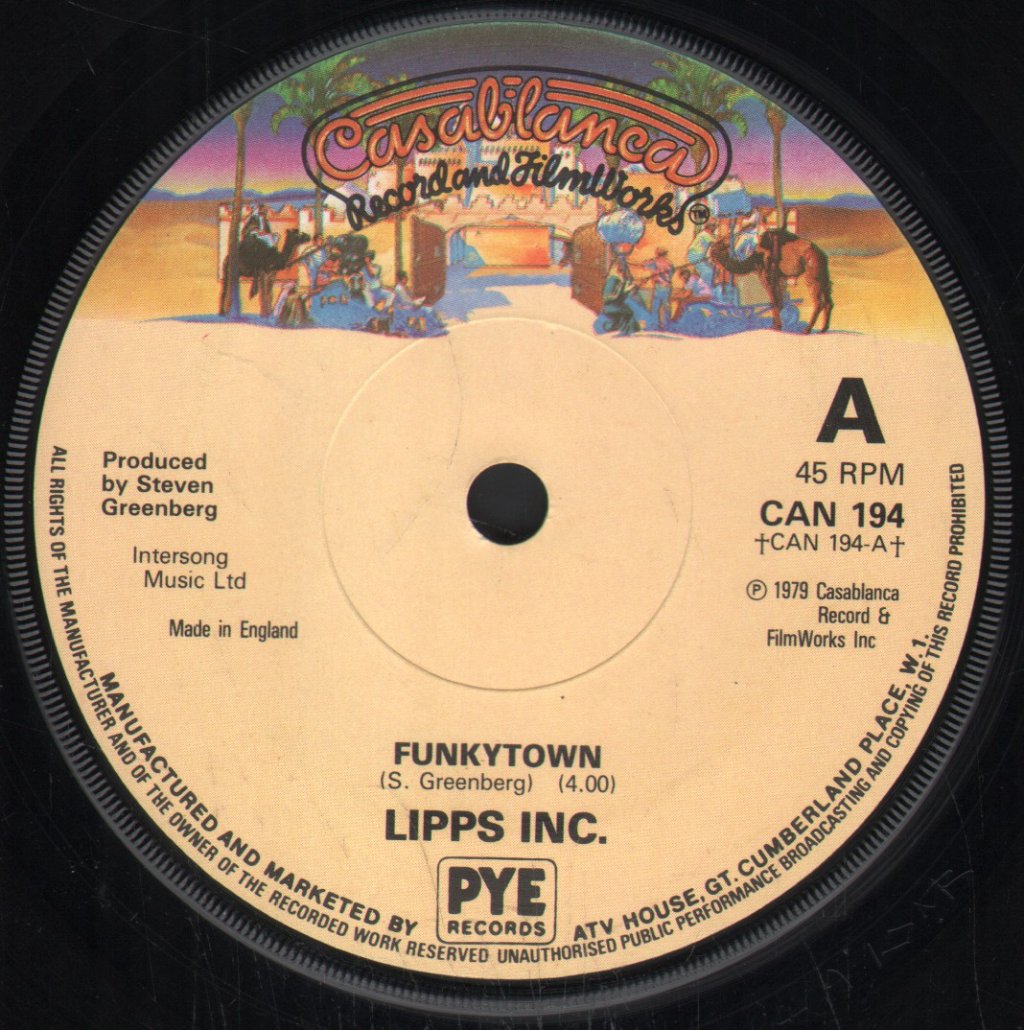 Lipps Inc - Funkytown - 7 Inch