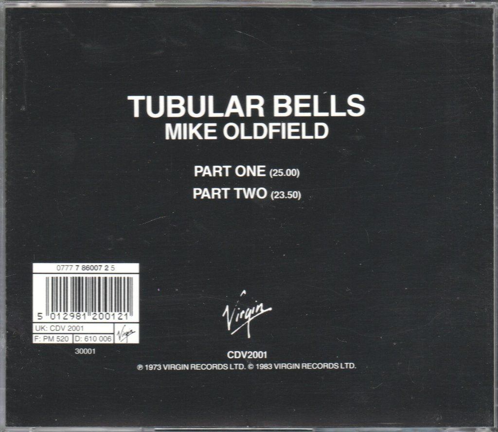 Mike Oldfield - Tubular Bells - Cd