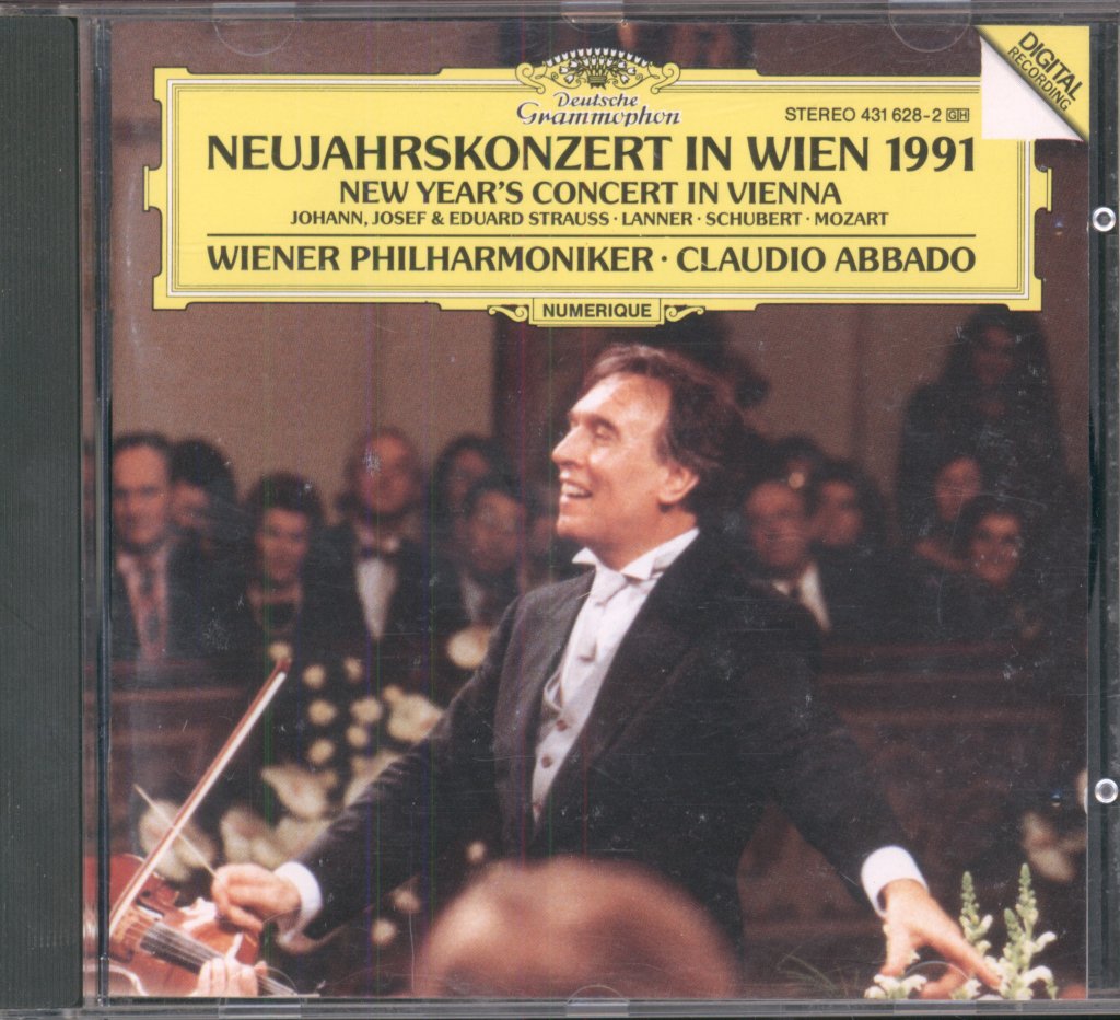 Wiener Philharmoniker, Claudio Abbado - Neujahrskonzert In Wien 1991 - New Year's Concert In Vienna - Cd