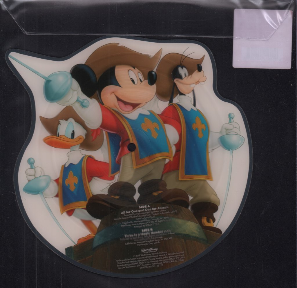 Mickey Mouse - All For One And One For All - 7 Inch