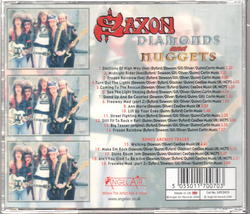 Saxon - Diamonds And Nuggets - Cd