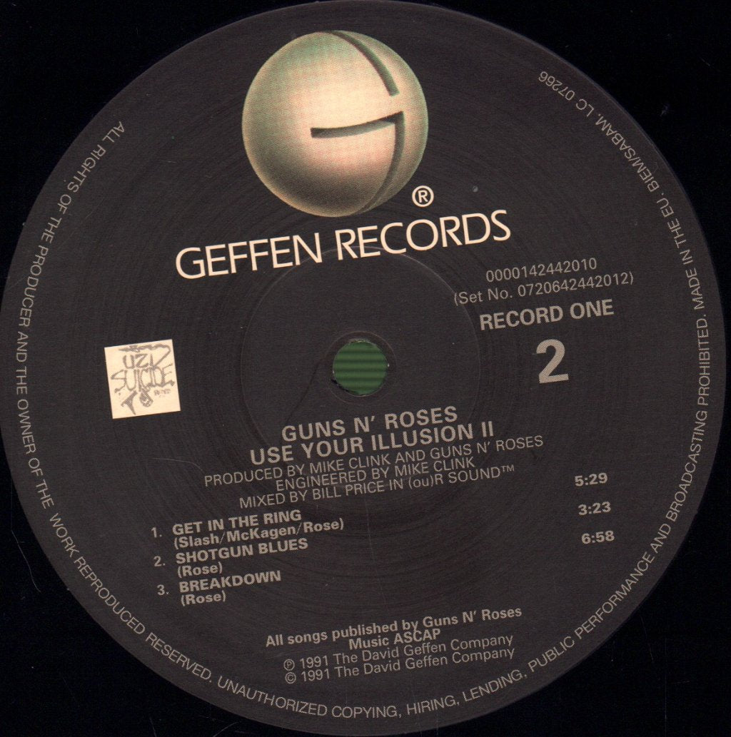 Guns N Roses - Use Your Illusion 2 - Double Lp
