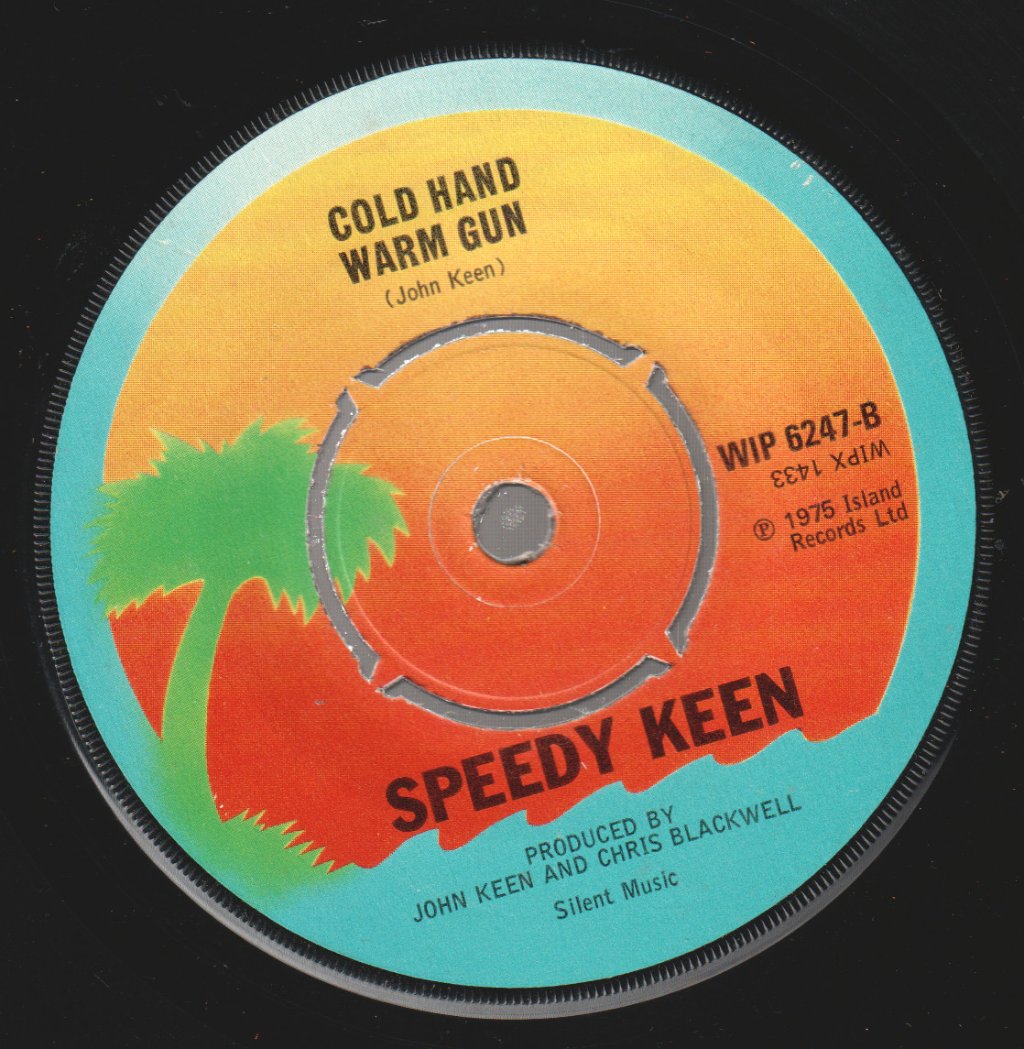 Speedy Keen - Bad Boys - 7 Inch