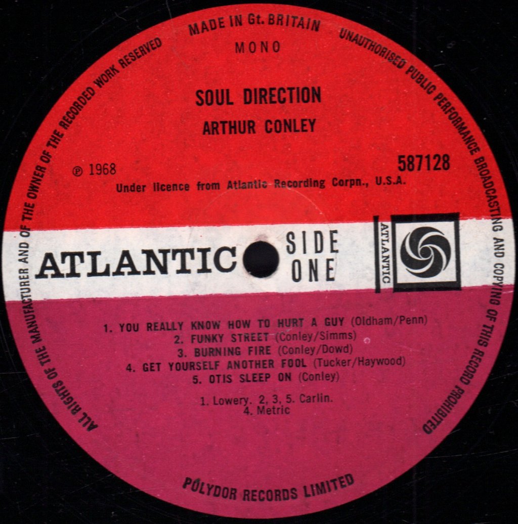 Arthur Conley - Soul Direction - Lp
