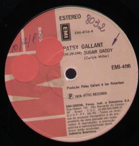Patsy Gallant - Sugar Daddy - 7 Inch