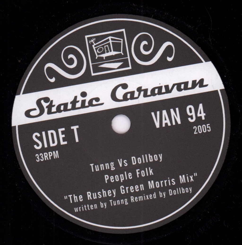 Dollboy Vs Tunng - People Folk - 7 Inch