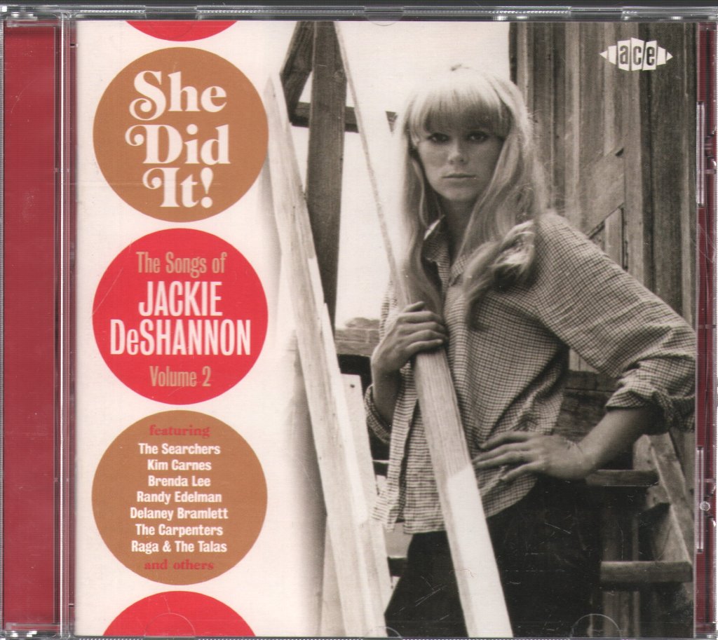 Various Artists - She Did It! (The Songs Of Jackie DeShannon Volume 2) - Cd