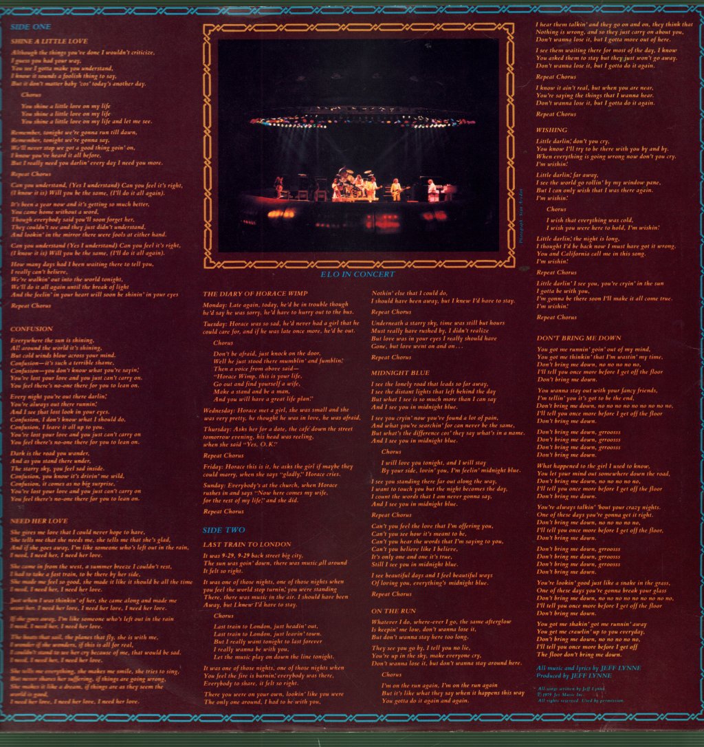 Electric Light Orchestra - Discovery - Lp