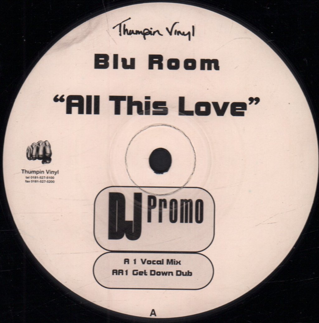 Blu Room - All This Love - 12 Inch