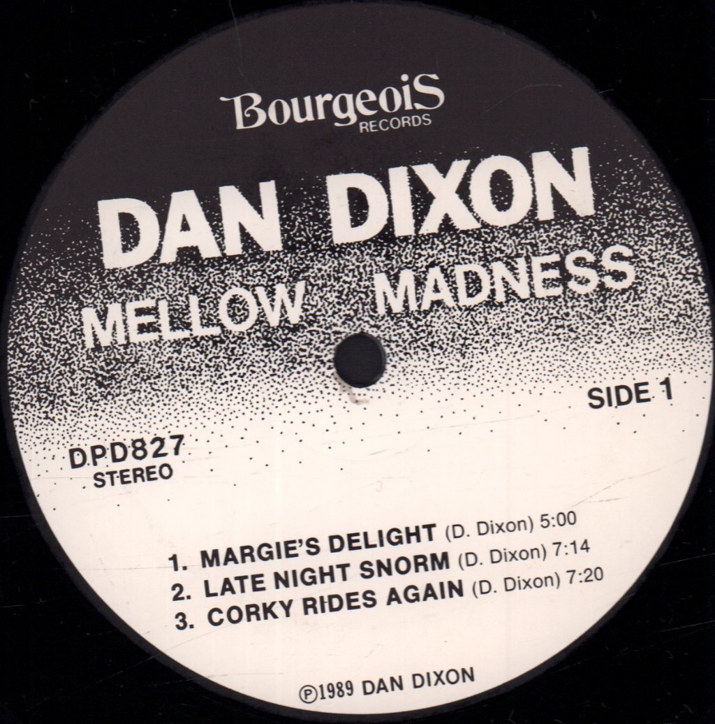 dan dixon - Mellow Madness - Lp