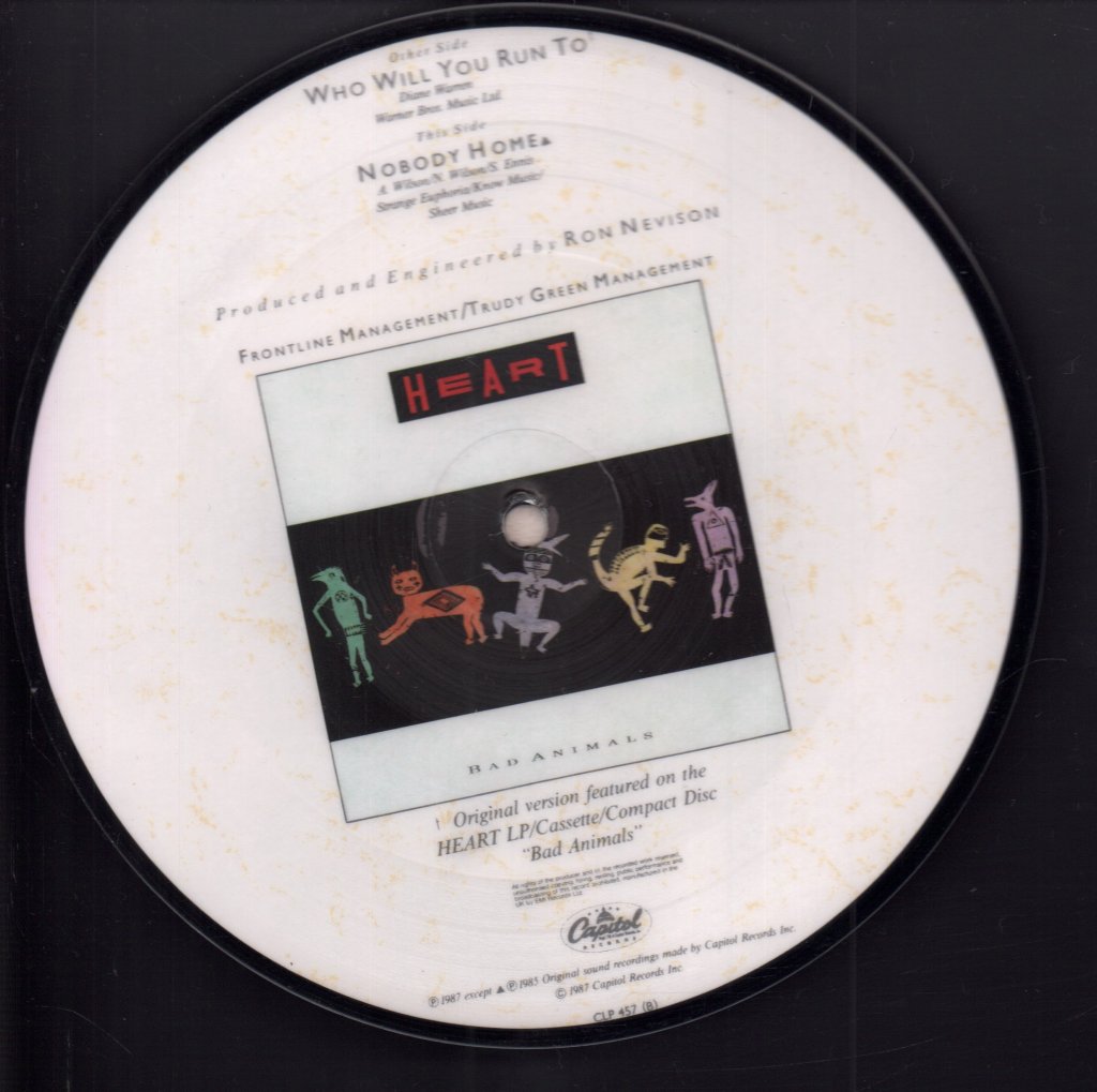 Heart - Who Will You Run To - 7 Inch
