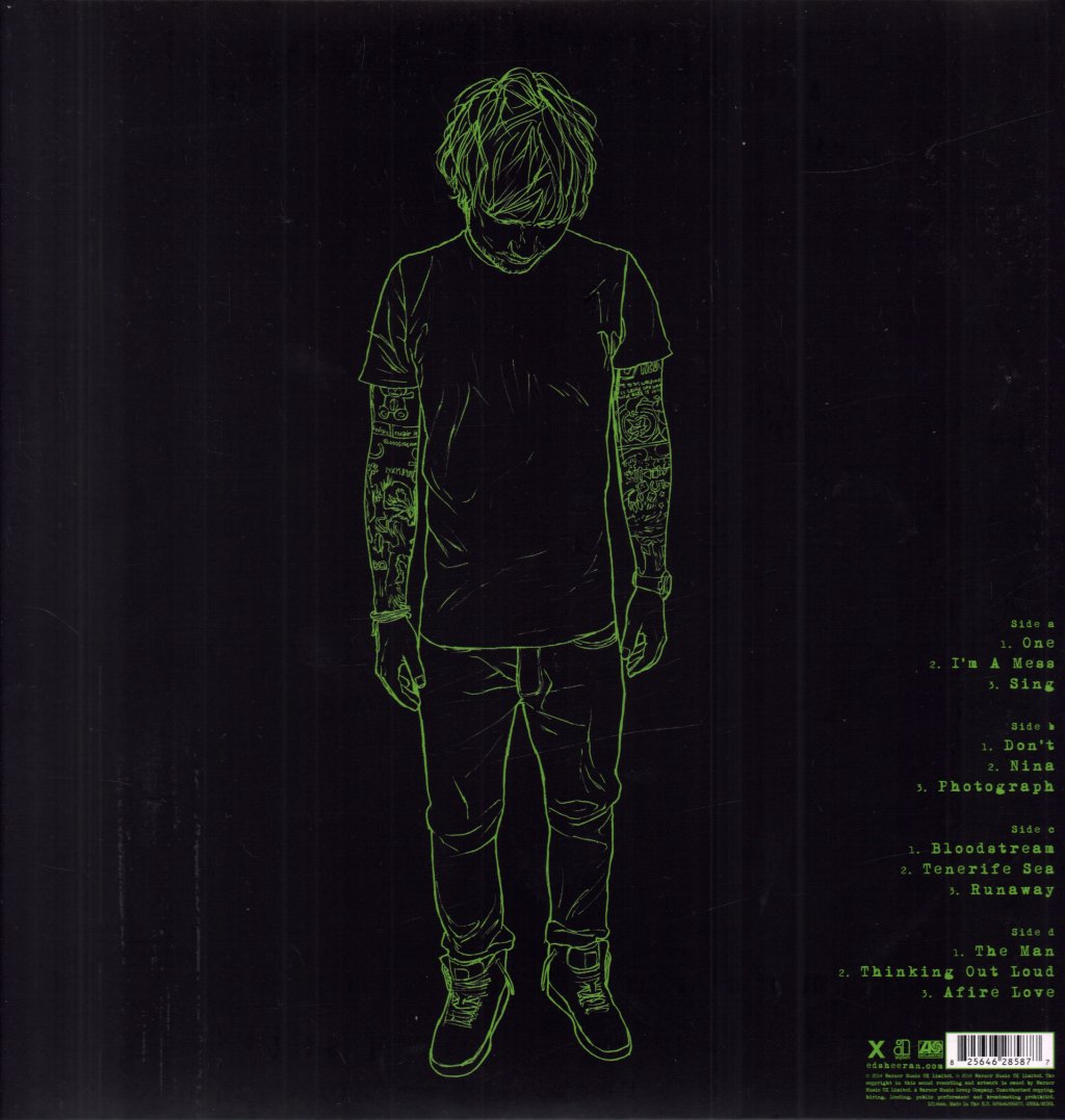Ed Sheeran - X - Double Lp