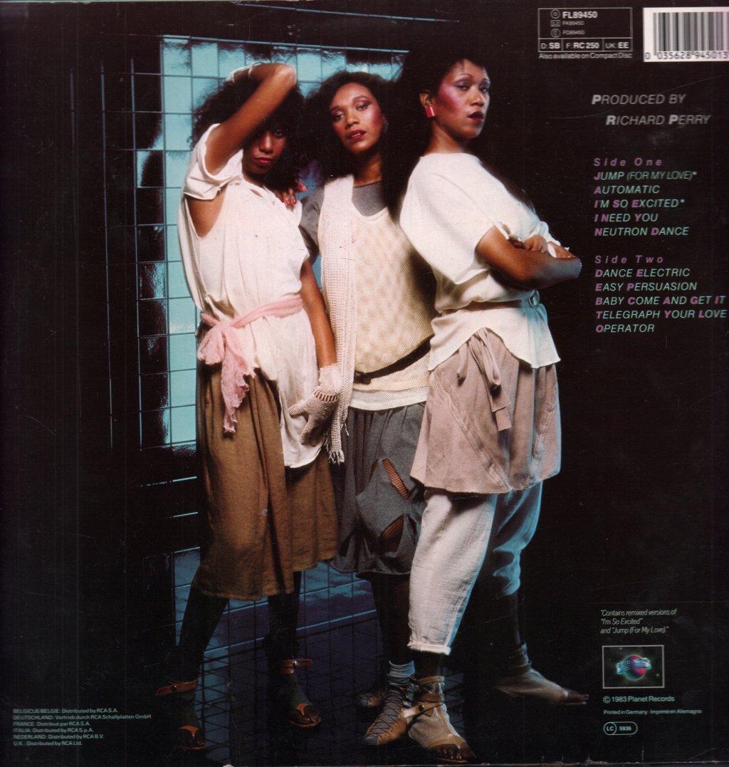 Pointer Sisters - Break Out - Lp