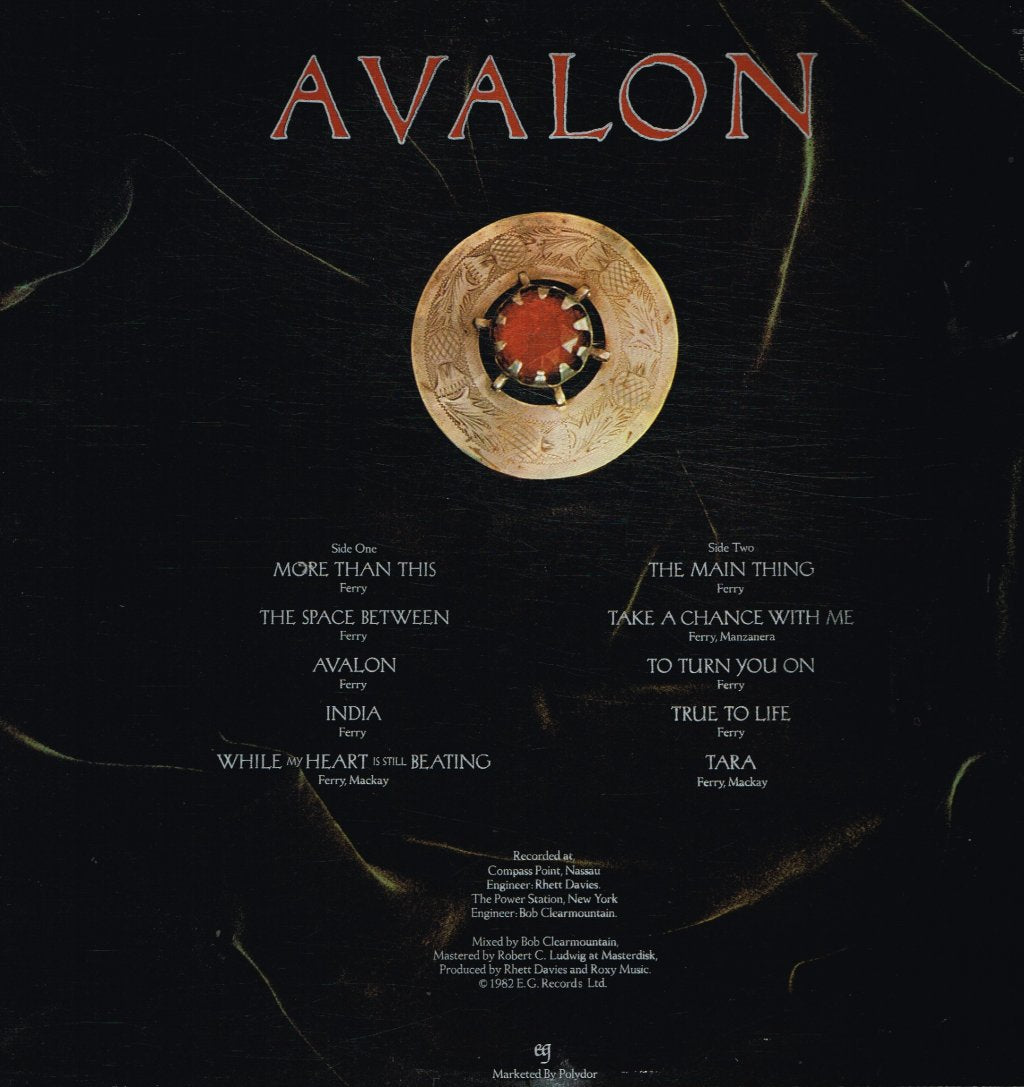 Roxy Music - Avalon - Lp
