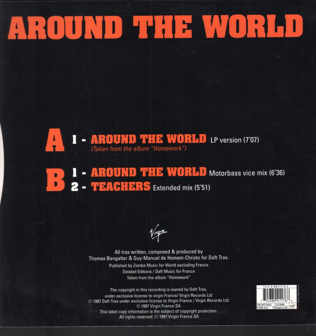 Daft Punk - Around The World - 12 Inch