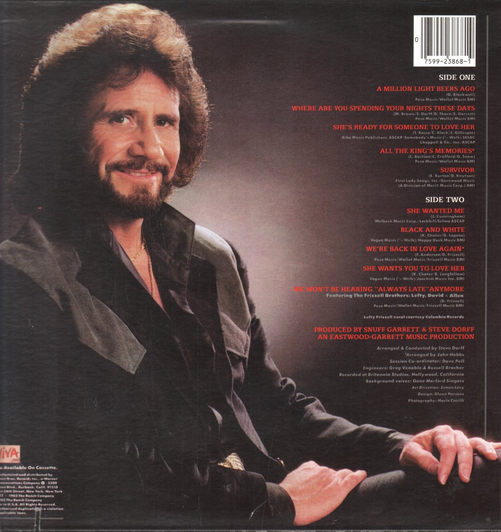 David Frizzell - On My Own Again - Lp